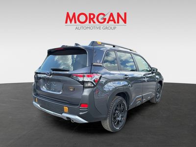 2026 Subaru Forester — rear three-quarter view