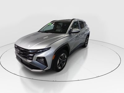 2025 Hyundai Tucson — rear three-quarter view