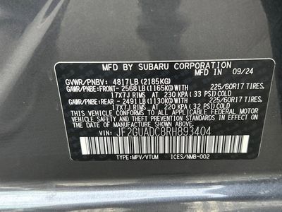 2024 Subaru Crosstrek Premium - Photo 37