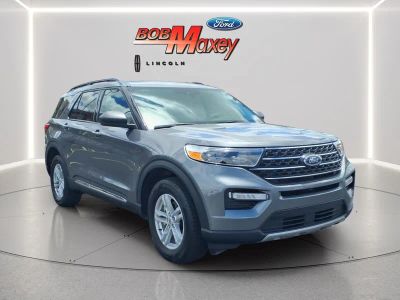 2024 Ford Explorer — rear three-quarter view
