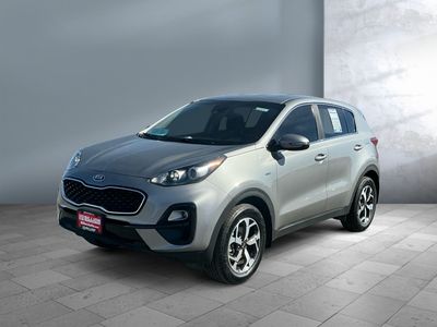 2022 Kia Sportage — front three-quarter view