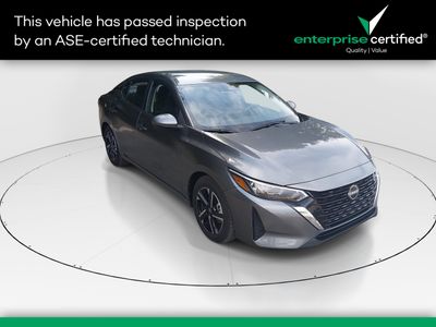 2024 Nissan Sentra SV CVT — front three-quarter view