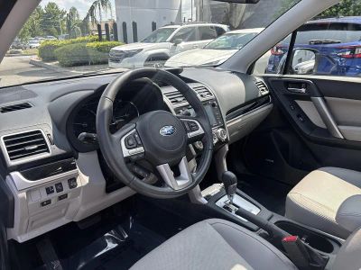 2018 Subaru Forester — interior view