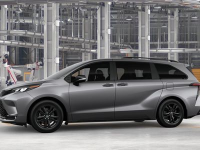 2026 Toyota Sienna — rear three-quarter view