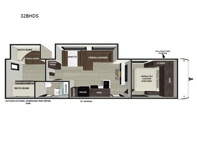 2026 Forest River RV Salem — front three-quarter view