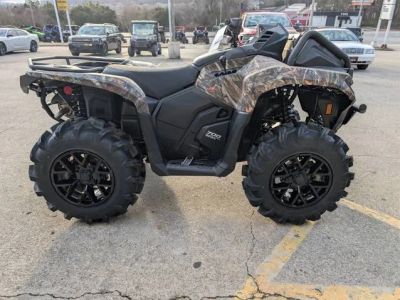 2026 Can-Am® Outlander X mr 700 Dark Wildland Camo — front three-quarter view