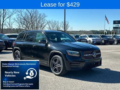 2025 Mercedes-Benz GLB 250 in Black — front three-quarter view