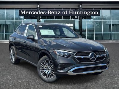 2026 Mercedes-Benz GLC 300 in Graphite Grey Metallic — front three-quarter view