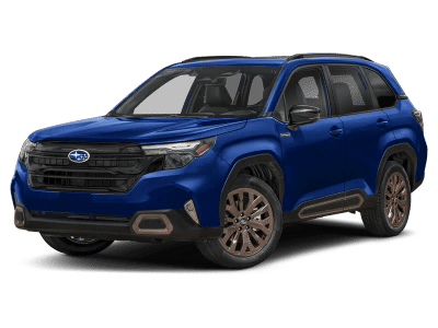 2026 Subaru Forester TFG — front three-quarter view