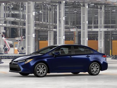 2026 Toyota Corolla — rear three-quarter view
