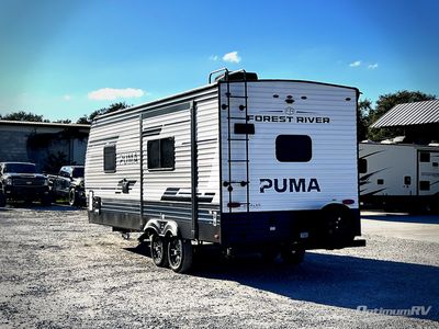 2026 Forest River Puma — rear three-quarter view