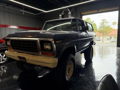 1979 Ford Bronco — rear three-quarter view