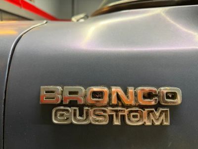 1979 Ford Bronco — engine compartment view