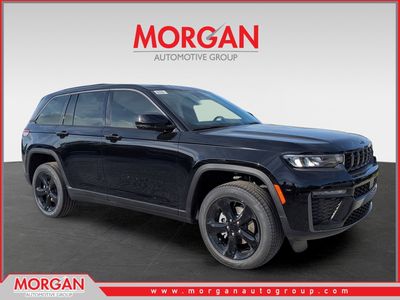 2026 Jeep Grand Cherokee Limited in Black — front three-quarter view