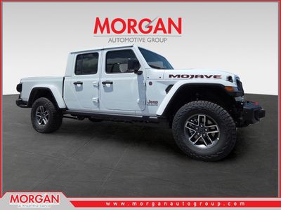 2026 Jeep Gladiator Mojave in White/off-white — front three-quarter view