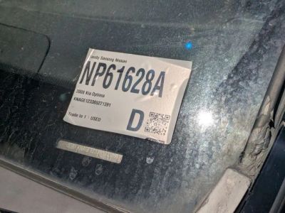 2008 Kia Optima — engine compartment view