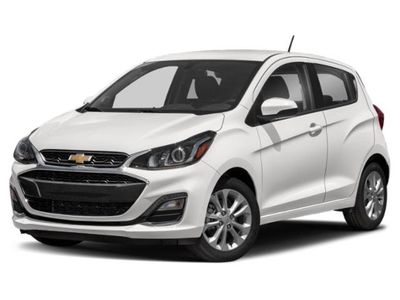 2020 Chevrolet Spark LT in Mosaic Black — front three-quarter view