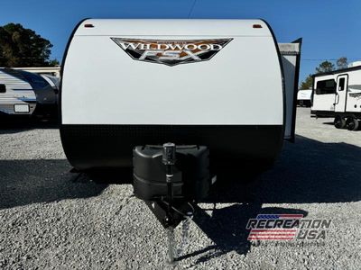 2023 Forest River Wildwood FSX — rear three-quarter view