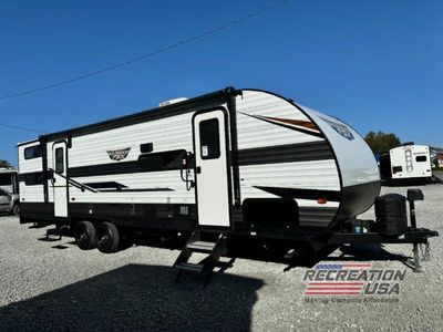 2023 Forest River Wildwood FSX — front three-quarter view