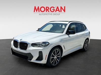 2023 BMW X3 — rear three-quarter view
