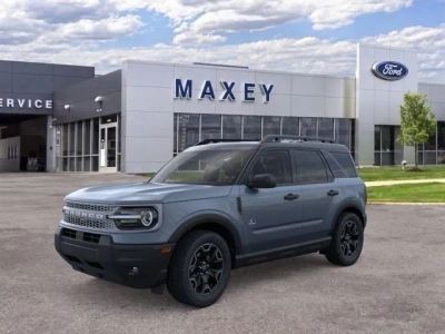 2026 Ford Bronco Sport Outer Banks® in Azure Gray Metallic Tri-Coat — front three-quarter view