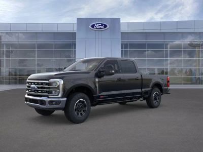 2026 Ford F-250 in Agate Black — front three-quarter view