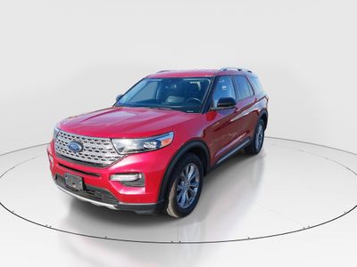 2023 Ford Explorer — rear three-quarter view