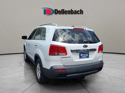 2011 Kia Sorento — rear three-quarter view