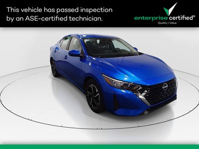 2024 Nissan Sentra SV CVT — front three-quarter view