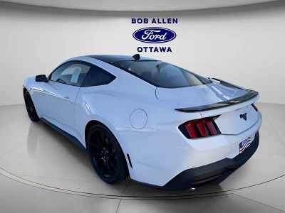 2026 Ford Mustang — rear three-quarter view