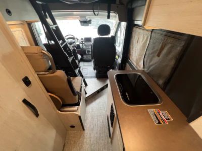 2027 Winnebago SOLIS — interior view