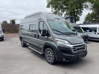 2027 Winnebago SOLIS — front three-quarter view