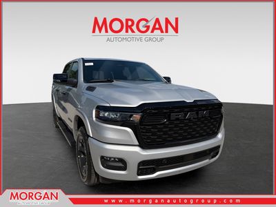 2026 Ram 1500 Big Horn in Silver Zynith — front three-quarter view