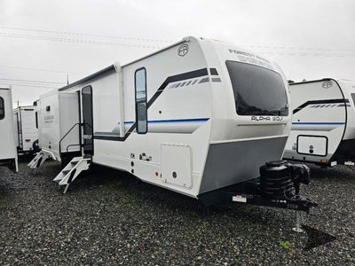 2026 Forest River RV Cherokee Alpha Wolf — front three-quarter view