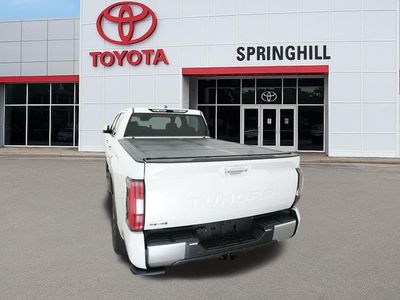2026 Toyota Tundra — engine compartment view
