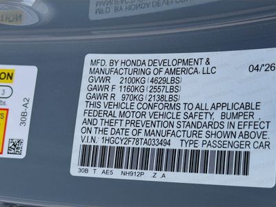 2026 Honda Accord Hybrid - Photo 29