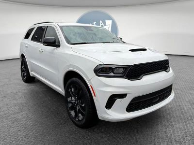 2026 Dodge Durango DURANGO GT PLUS AWD in White Knuckle Clear-Coat Exterior Paint — front three-quarter view