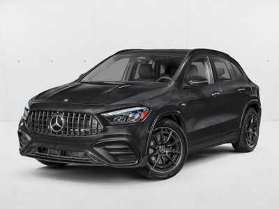 2026 Mercedes-Benz AMG GLA 35 AMG &reg; GLA 35 4MATIC &reg; SUV in Night Black — front three-quarter view