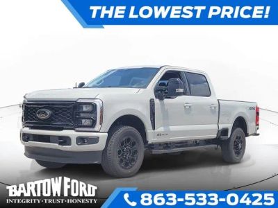 2026 Ford F-250SD Lariat 4WD CREW CAB in Avalanche — front three-quarter view