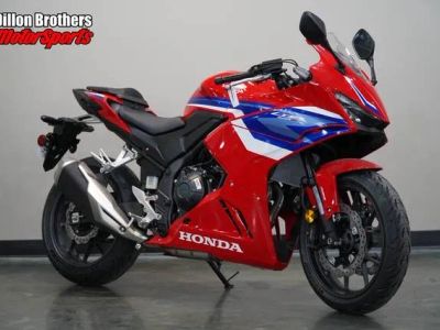 2025 Honda® CBR500R — front three-quarter view