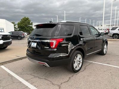 2017 Ford Explorer — rear three-quarter view