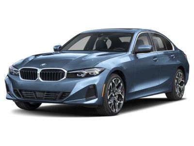 2026 BMW 3 Series 330i NA in Arctic Race Blue Metallic — front three-quarter view