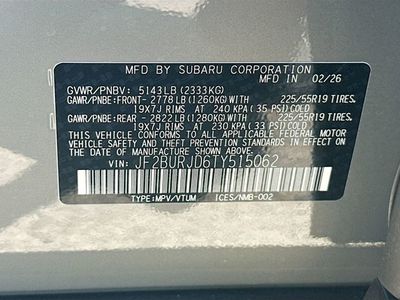 2026 Subaru Outback — photo 32 view