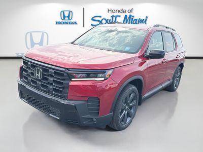 2026 Honda Pilot — rear three-quarter view