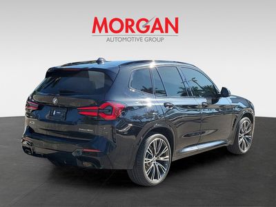 2023 BMW X3 — interior view
