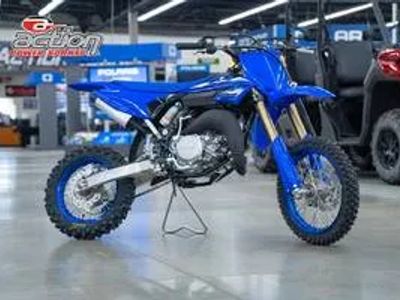 2026 Yamaha YZ65 — front three-quarter view