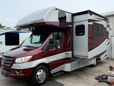 2022 Dynamax RV Isata 3 — rear three-quarter view