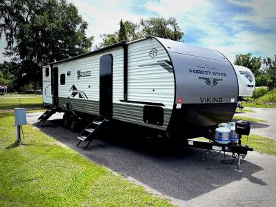 2026 Forest River Viking — front three-quarter view