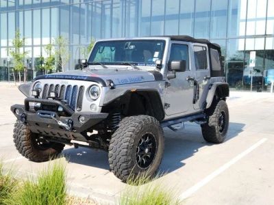 2015 Jeep Wrangler Unlimited Sport in Other — front three-quarter view