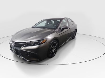 2024 Toyota Camry — rear three-quarter view